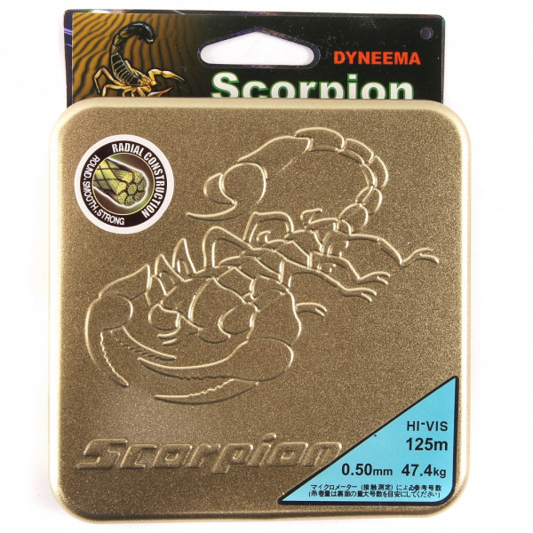 Шнур плетеный Scorpion 0,40 мм 125 метров в Саратове