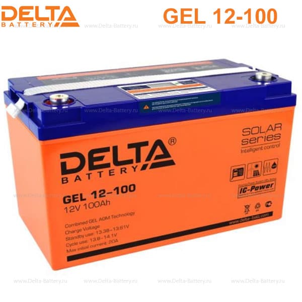 Аккумуляторная батарея Delta GEL 12-100 в Саратове