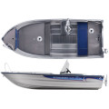 Алюминиевая лодка Linder Sportsman 445 CATCH в Саратове